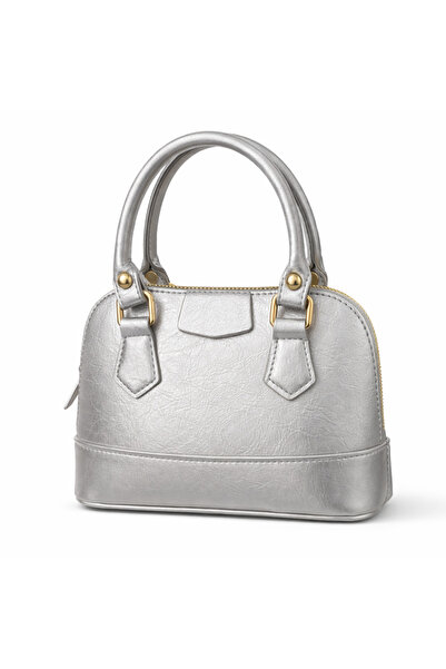 Erdem Mini el çantası gümüş çapraz kullanılabilir boy 14 en 21