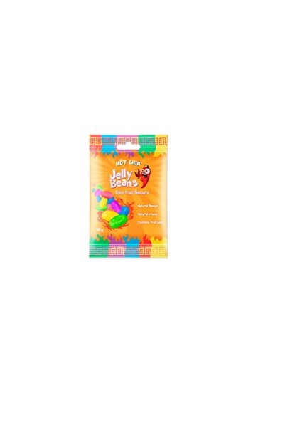 Hot Chip Jelly Beans Spicy Fruit Flavours 60 g