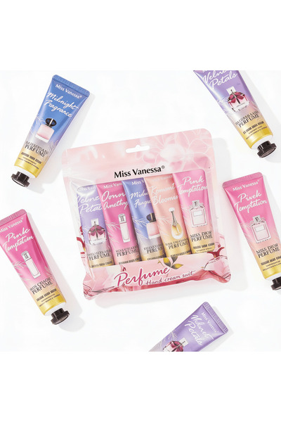 Miss Vanessa Set 5 creme de mâini parfumate,