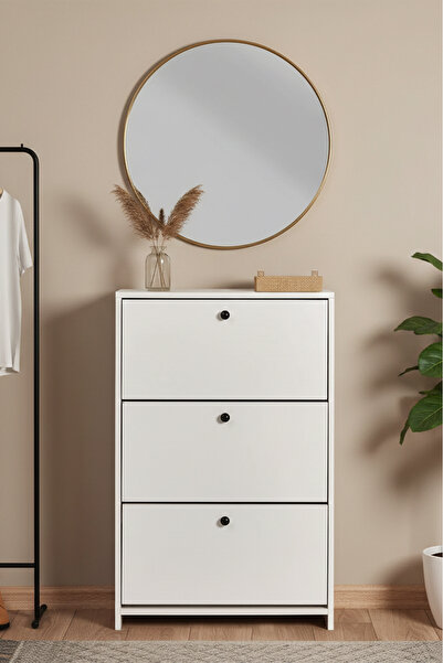 Home EUR001 3 Kapaklı Düşer Ayakkabılık