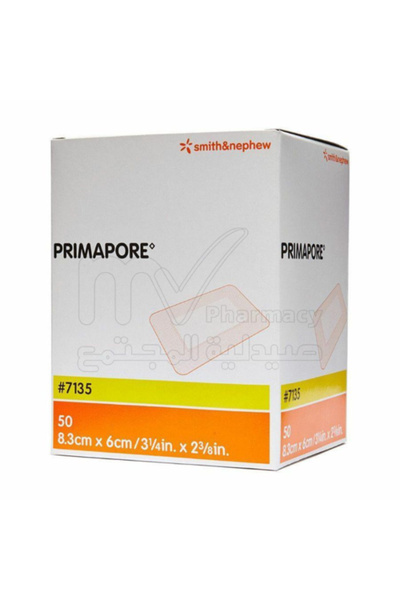 PRIMAPORE WOUND DRESSING 8.3CM×6CM 50PCS