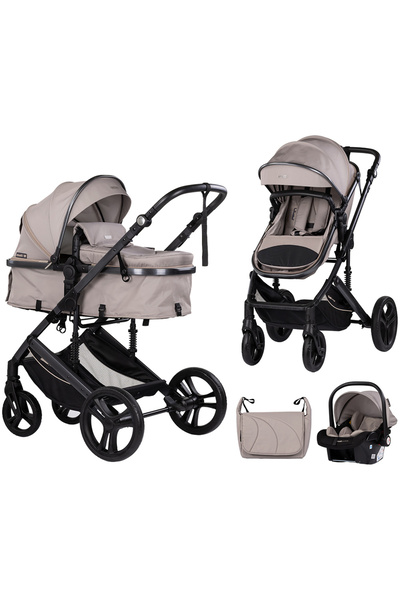 Chipolino Amore 3 in 1 stroller latte