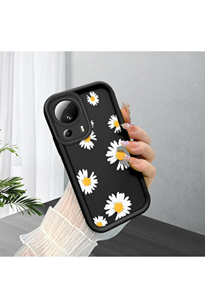 SLIMFELT متوافق مع هاتف Mi 13 Lite، سيليكون ناعم عالي الجودة بنمط مضحك ولطيف