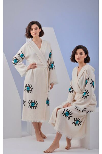 tarzQeen peştemal Bambu müslin bornoz göz Plaj banyo spa