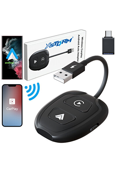 Other ADAPTOR WIFI BT WIRELESS 2 ÎN 1 PENTRU ANDROID AUTO & CARPLAY PENTRU iP...