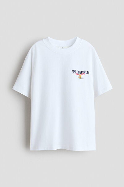 H&M Baskılı Tişört