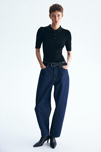 H&M Delik Desenli Triko Üst