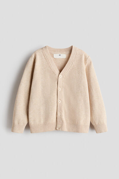 H&M Pamuklu İnce Triko Hırka