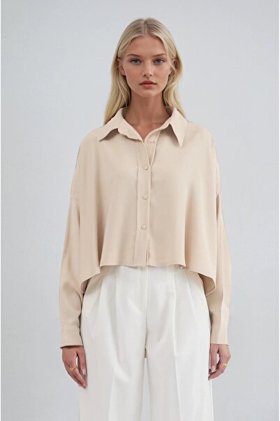 Lijuri Basic Crop Gömlek 3502