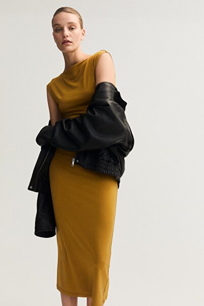 H&M Kep Kollu Elbise