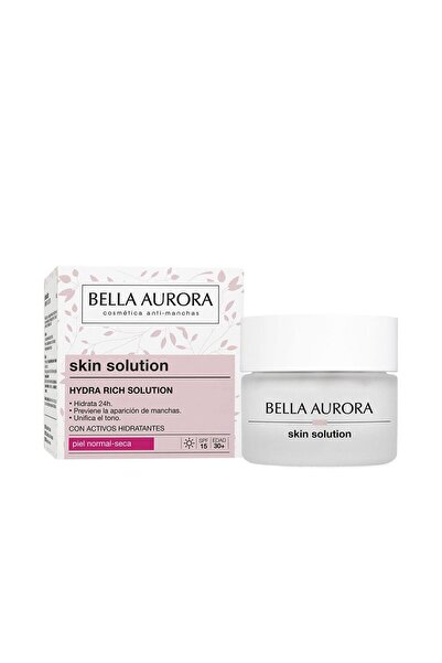 Bella Aurora Crema faciala intensiv hidratanta pentru tenul uscat, Hydra Rich...