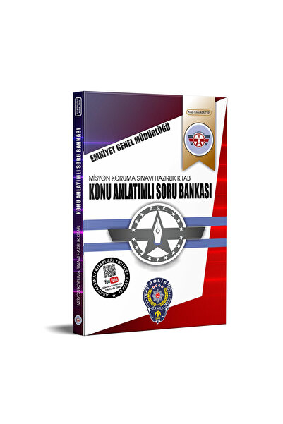 Askeri Sınav Kitapları Polis Misyon Koruma Hazırlık Kitabı Konu Anlatımlı Sor...