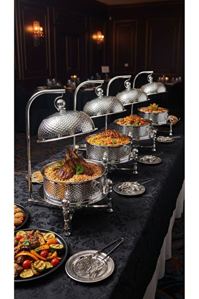 Generic Buffet warmer for heating food, 4 liters