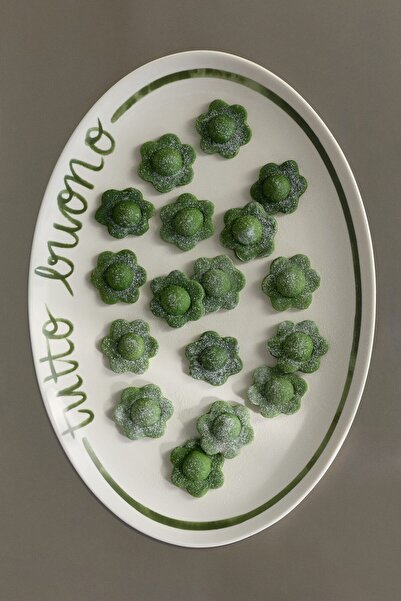 H&M Büyük Porselen Servis Tabağı