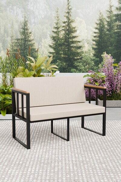 Wood House RETRO TEKLİ KOLTUK (BEJ)