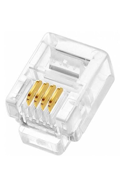 Platoon Rj11 6P4C Connector 50 Pieces 50 Pieces Telephone Connector
