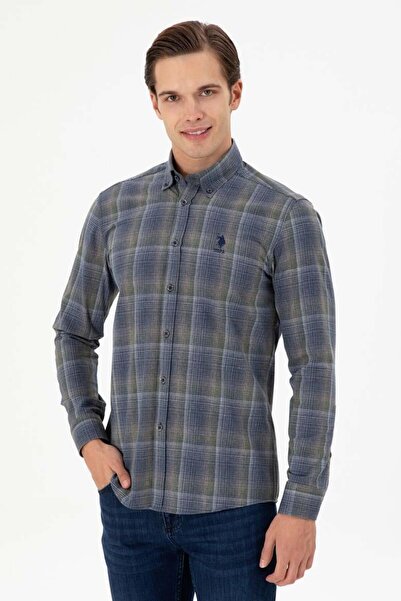 U.S. Polo Assn. Erkek Dokuma Gömlek