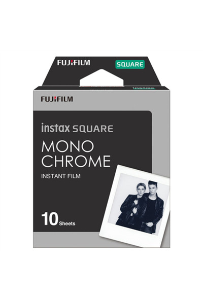 Fujifilm | Card foto instant Instax Square Monochrome (10pl) | 86 x 72 mm | S...