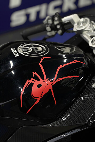 Banxtre ملصق على شكل عنكبوت التارانتولا للدراجات النارية والسيارات والخوذات (...