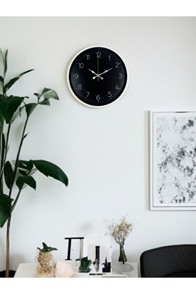 teknoparkx ساعة حائط مزخرفة بسيطة مقاس 36 سم