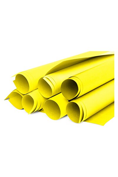 Kika Artistic Paper Colored Cardboard 35X50 5-Pack Yellow