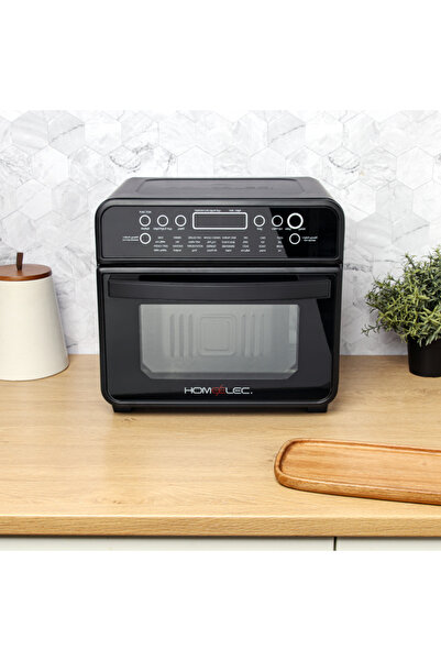 Home Elec Air Fryer Black 1600 Watt 15 Liter