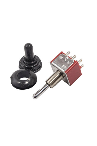 Genel Markalar ON-OFF-ON 6-Pin Su Geçirmez Toggle Switch