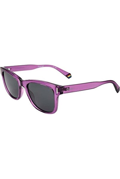 Polaroid PLD 6206/S Wayfarer Sunglasses for Men and Women - Violet Frame with...