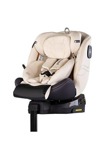 Chipolino Premium I-Size car seat 40-150 cm with Isofix system biscotta