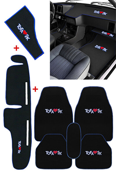 Tofaş Şahin Doğan Kartal Alçak Göğüs Uyumlu - Oto Halı Paspas & Torpido Koruma Halısı & Sehpa Örtüsü