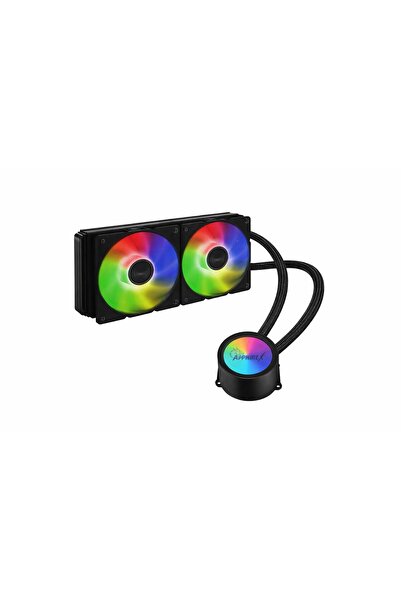 Apphirex Blizzard ARGB Fanlı 240mm Siyah İşlemci Sıvı Soğutucusu İntel/Amd Uy...