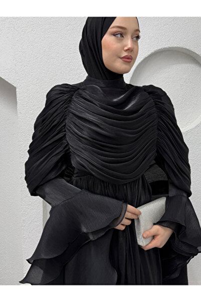 ENSA TESETTUR Raven Organize Βραδινό Φόρεμα Μαύρο