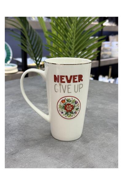 Doğudeko Luxury Porcelain Long Retro Mug