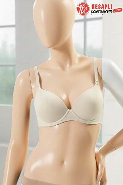 Le Jardin Women's Micro Fabric Supportless Covered Underwire Boxed Single Bra