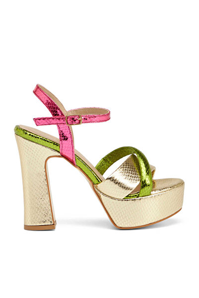 Tergan Beyaz Vegan Kadın Topuklu Ayakkabı - K25Y1AY67828-U4W