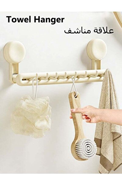 Generic Bathroom Towel Hanger,Wall Mount Towel Bar,Multifunctional Towel Hang...