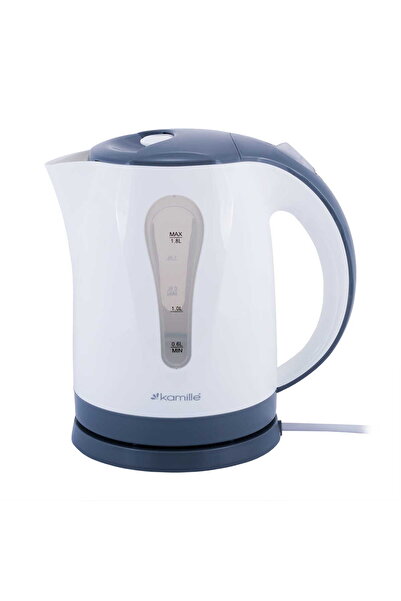 Kamille Electric kettle, 1.8 L, 2200W, plastic/stainless steel, anti-limescal...