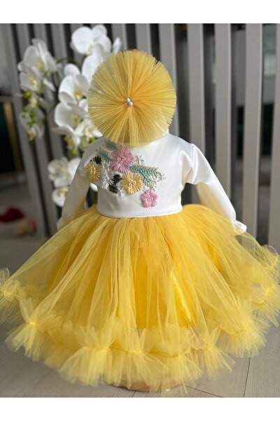 Inovius Rochita Ann galbena - DPH07 - Marime: 6-9 Luni Maneca Scurta