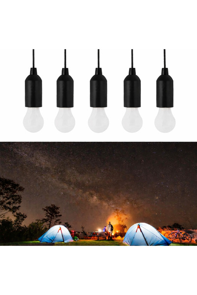 Arura Global Çek Yak Kamp Lambası Taşınabilir LED Kamp Feneri Piknik Acil Dur...