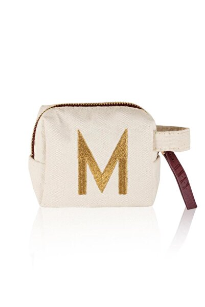 The Mia ''M'' HARF NAKIŞLI ÇANTA 14x12 CM