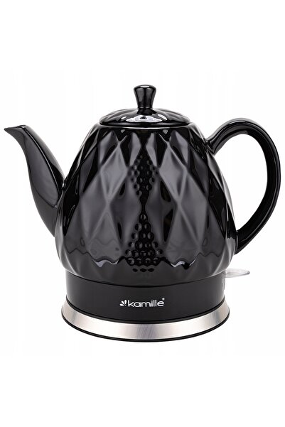 Kamille Electric Ceramic Kettle, 1.5 L, 1200 W, Automatic Shut-Off