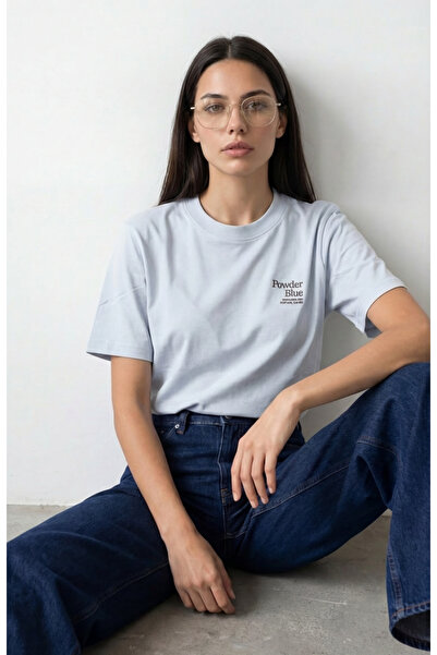 Amia&Co. 100% Cotton Printed Short Sleeve Crew Neck Women's T-Shirt