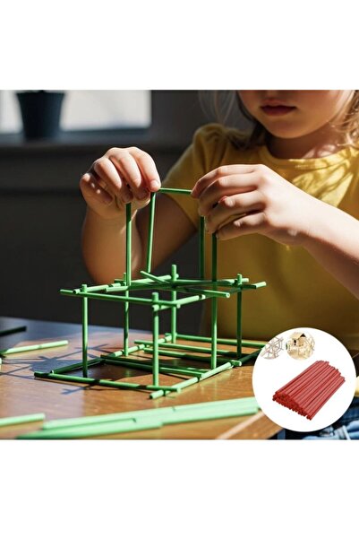 Kika Artistic Paper Wooden Stick 13 cm 40-Pack Red Plate