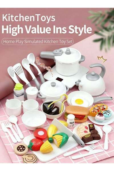 Generic Kitchen Playset,Kitchen Pretend Toy Set For Kids,Kitchen Toys Set,kit...