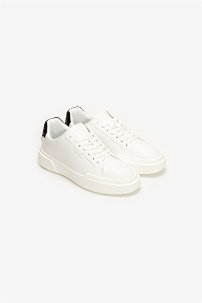 Calvin Klein Chunky Cups Lace Lth Bt Aop Wn Kadın Sneaker Beyaz
