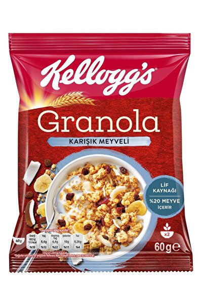 Kellogg's Karışık Meyveli Granola 60 Gr