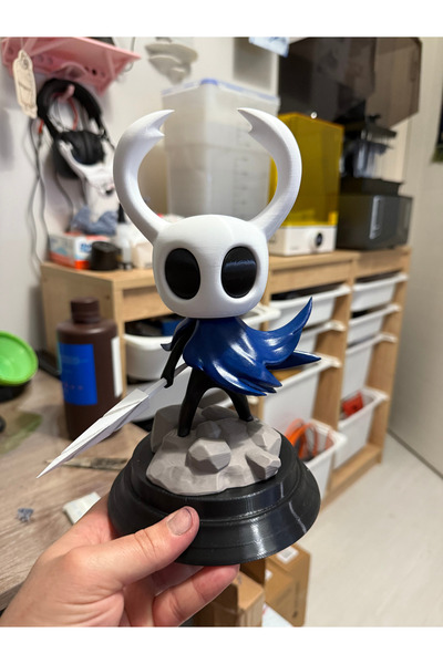 Pilovestik Hollow Knight Figürü, Akrilik Boyama