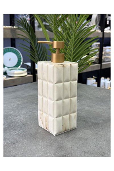 Doğudeko Luxury Polyurethane Liquid Soap Dispenser Mardan Gray