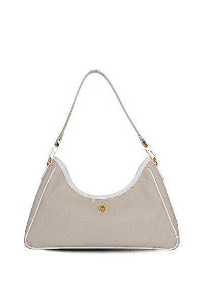U.S. Polo Assn. Women's Shoulder Bag Stone-White Us26283 – Casual Stylish Des...