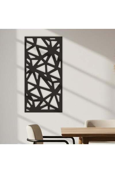 Generic منحوتة أكريليك أسود - ديكور زخارف - مقاس 30*60 - AC-1120260001